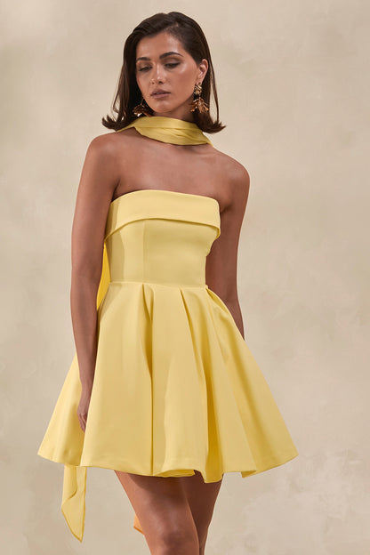 Bruna | Lemon Chiffon Scarf