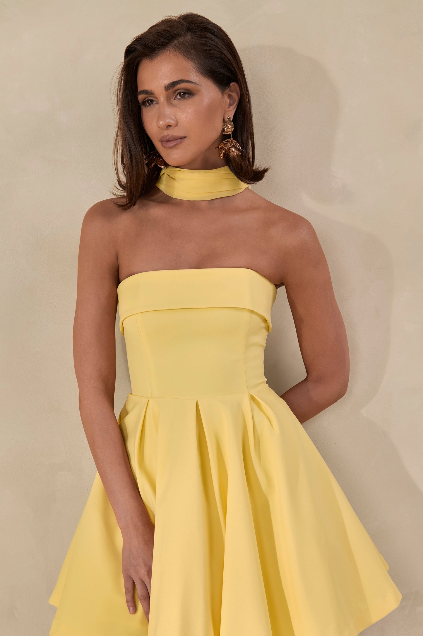 Bruna | Lemon Chiffon Scarf