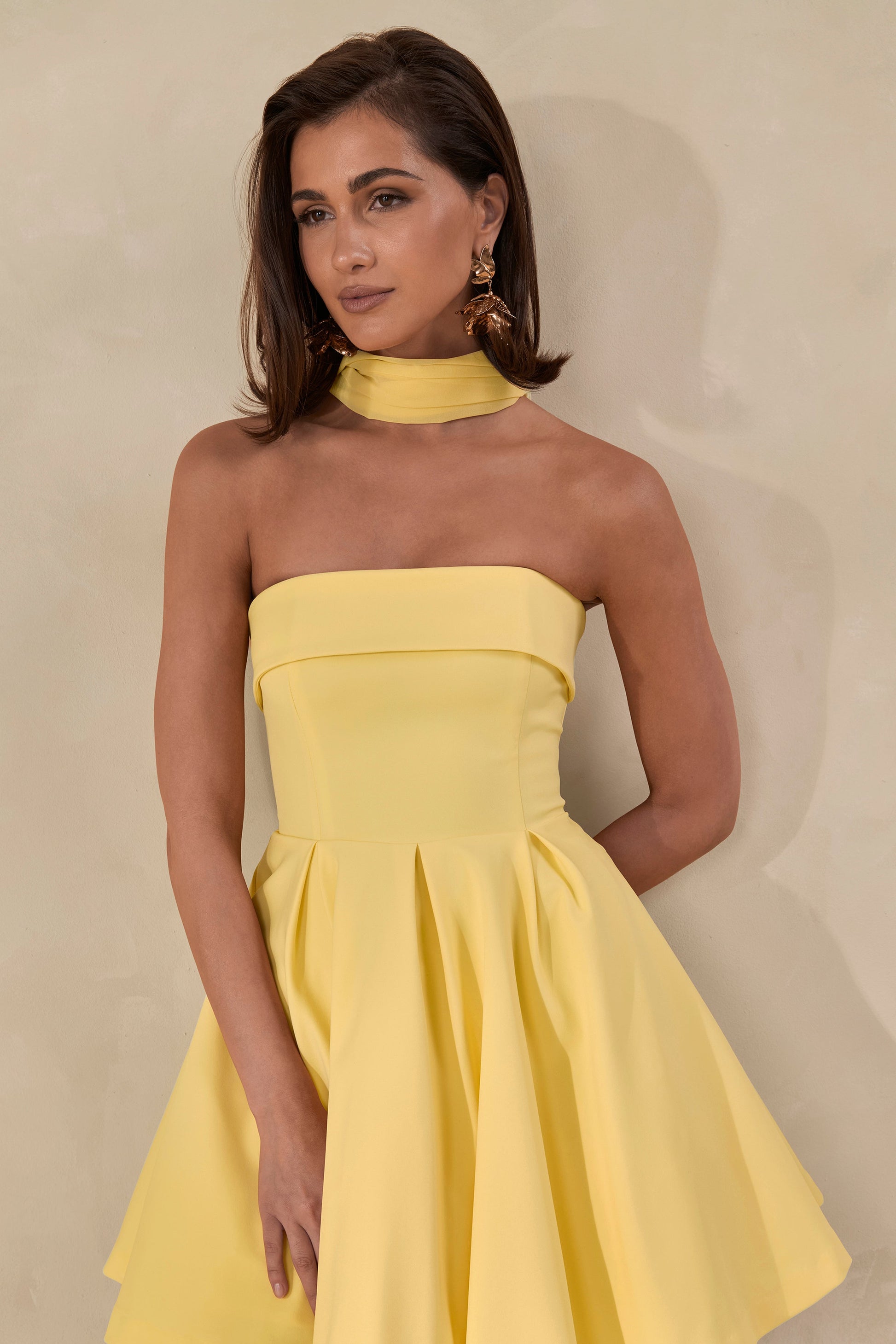 Bruna | Lemon Chiffon Scarf