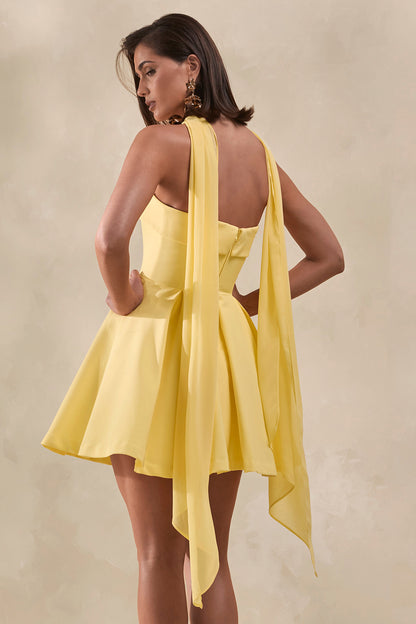 Bruna | Lemon Chiffon Scarf