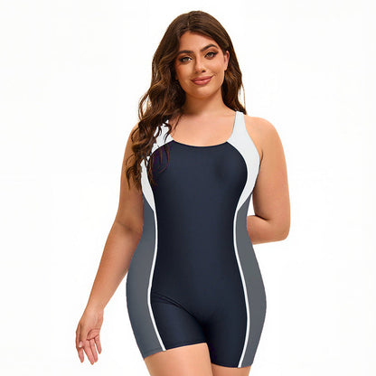 Plus Size One-Piece Swimsuit