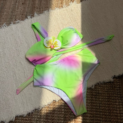 Ombre Print Bikini Set