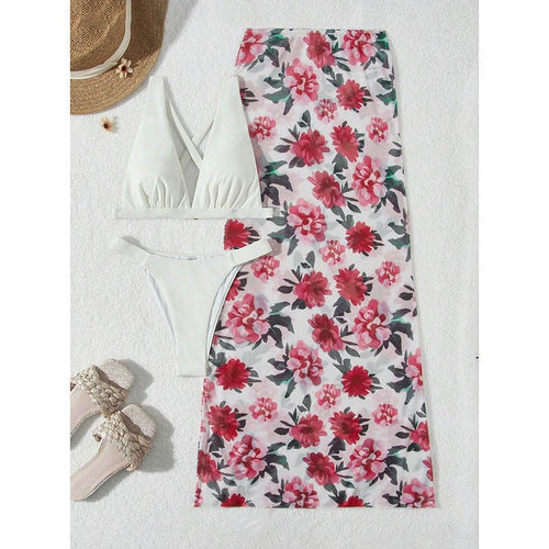 Print Beach Bikini Set