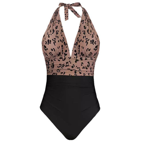 Floral Print One-Piece Swimsuit