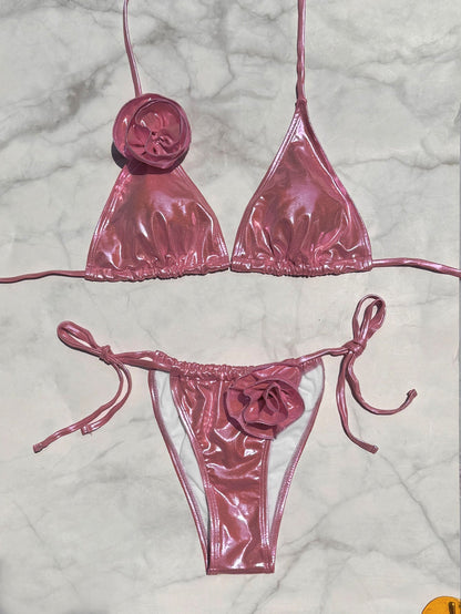 Metallic Bikini Set