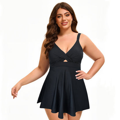 Plus Size One-Piece Swimsuit