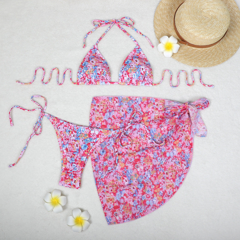 Print One-Piece Swimsuit