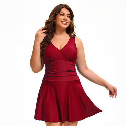 Plus Size One-Piece Swimsuit