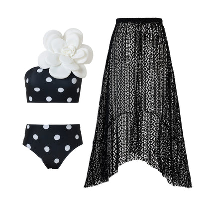 Floral Print One-Piece Swimsuit