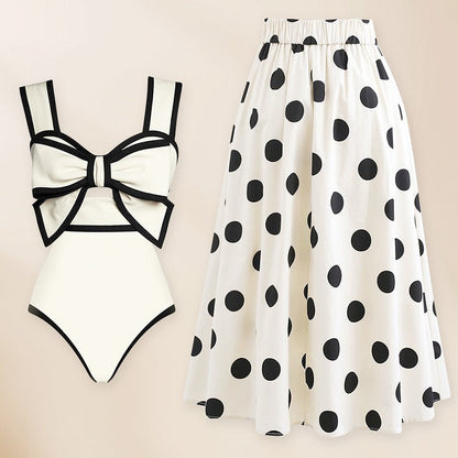 Modest Tummy Control One-Piece Swimsuit