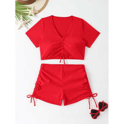 Boxer Short Bikini Set