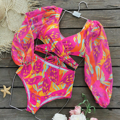 Maxi Slit Bikini Set