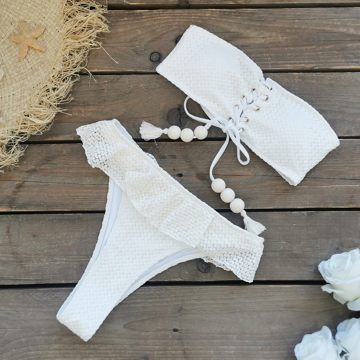 Bandeau One-Piece Swimsuit