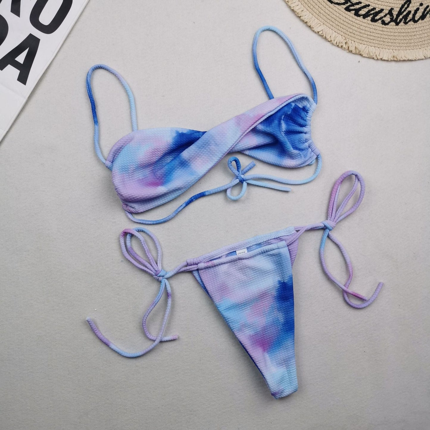 Multicolor Bikini Set