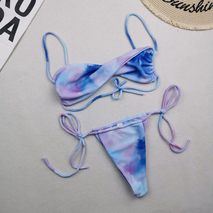 Multicolor Bikini Set