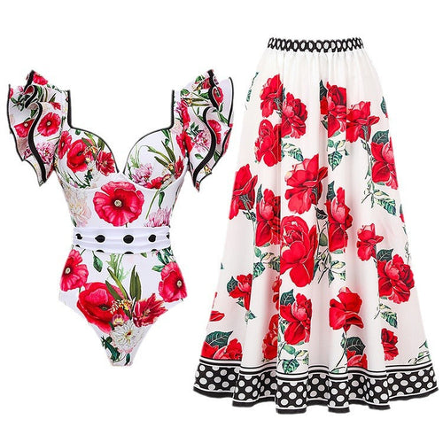 Modest One-Piece Swimsuit