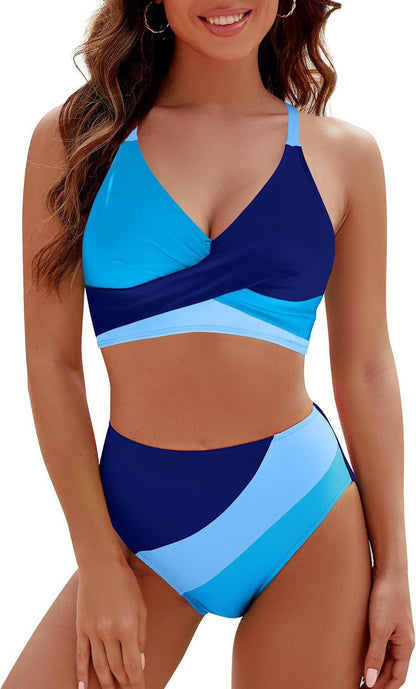Colorblock One-Piece Swimsuit