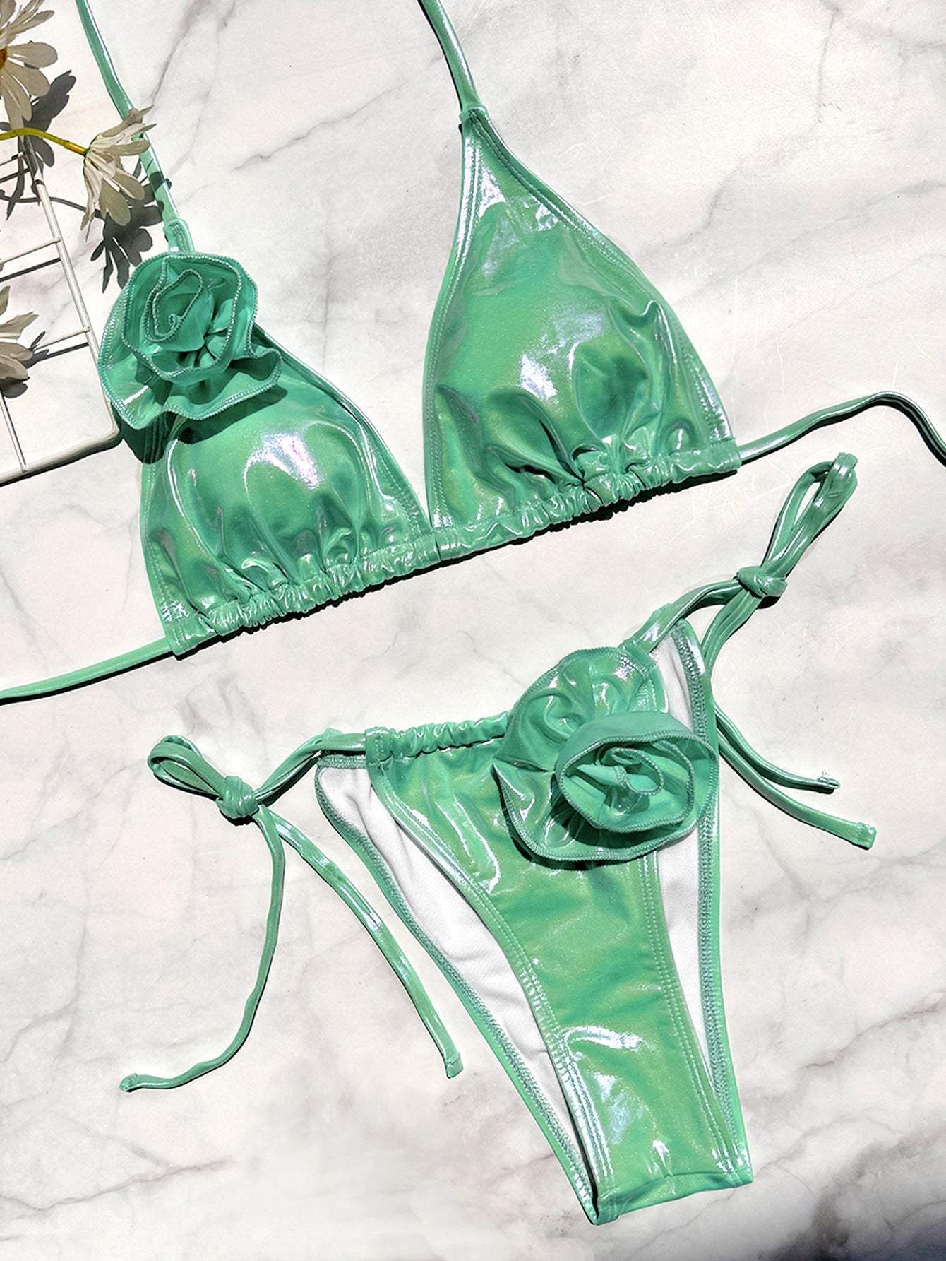 Metallic Bikini Set