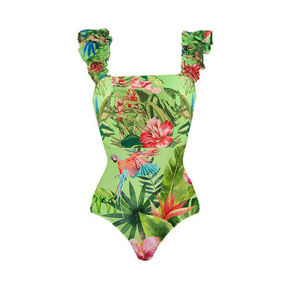 French One-Piece Swimsuit
