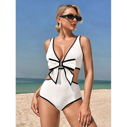 Colorblock Bikini Set
