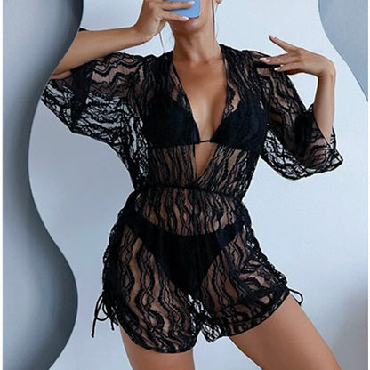 Long Sleeve Bikini Set