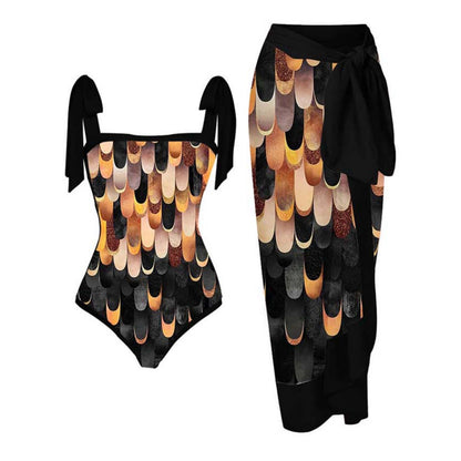 Multicolor One-Piece Swimsuit