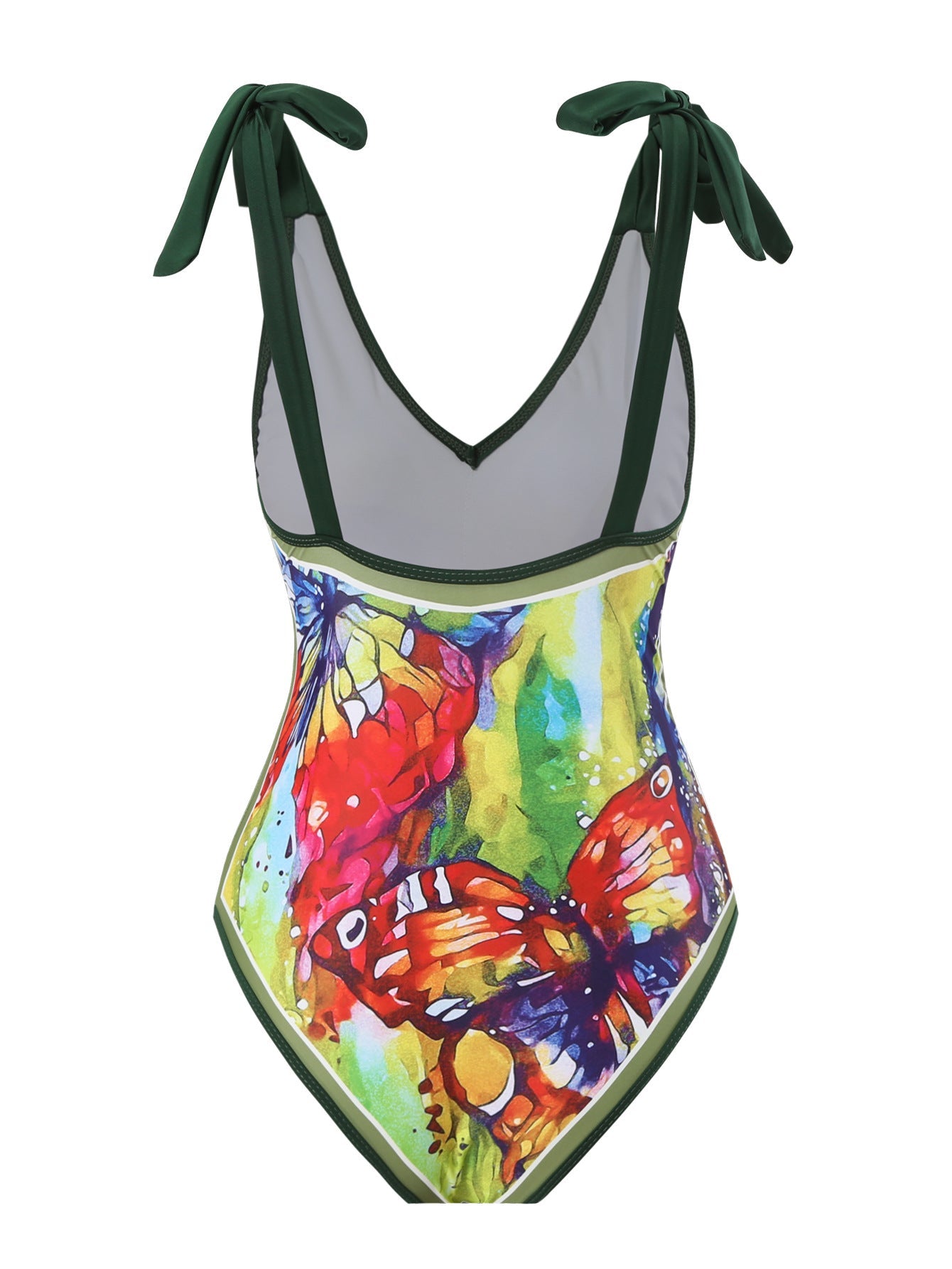 Print One-Piece Swimsuit