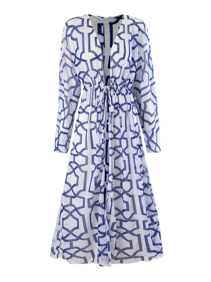 Digital Print One-Piece Swimsuit