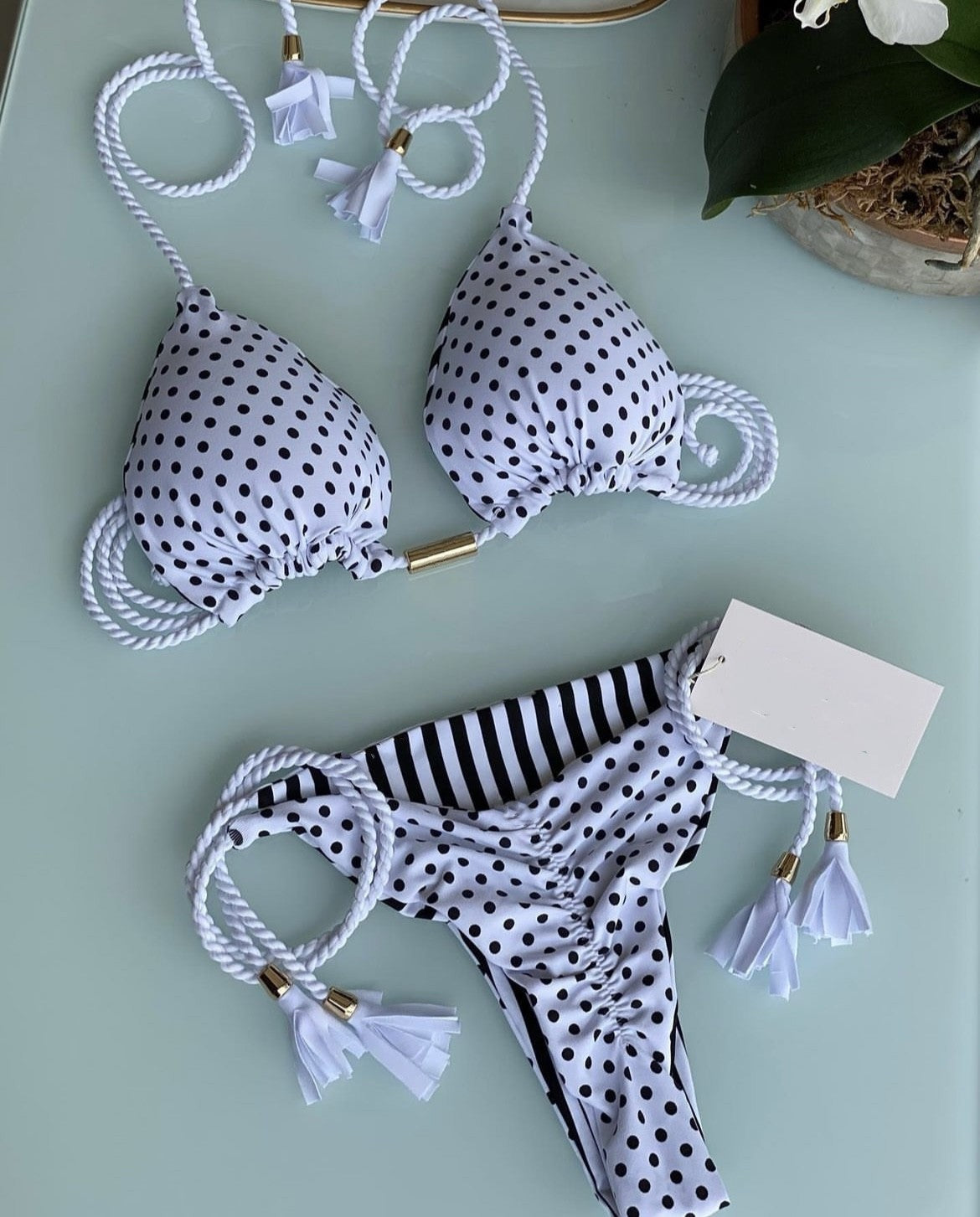 Hand Knit Bikini Set