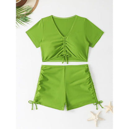 Boxer Short Bikini Set
