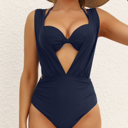 Plunge One-Piece Swimsuit