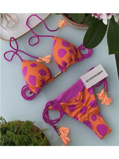 Hand Knit Bikini Set
