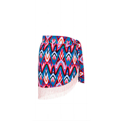 Modest Print One-Piece Swimsuit