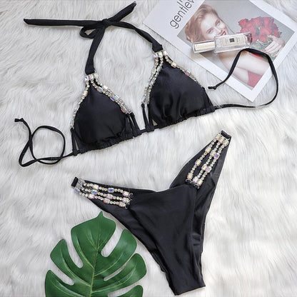 Metal Accessory Bikini Set