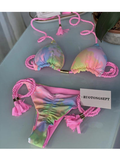 Hand Knit Bikini Set
