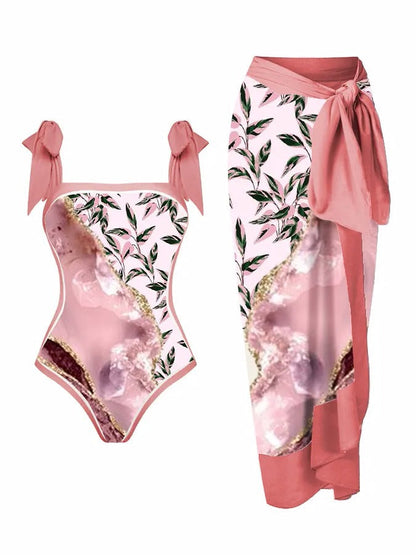 Multicolor One-Piece Swimsuit