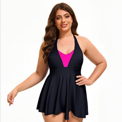 Plus Size One-Piece Swimsuit
