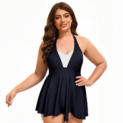 Plus Size One-Piece Swimsuit