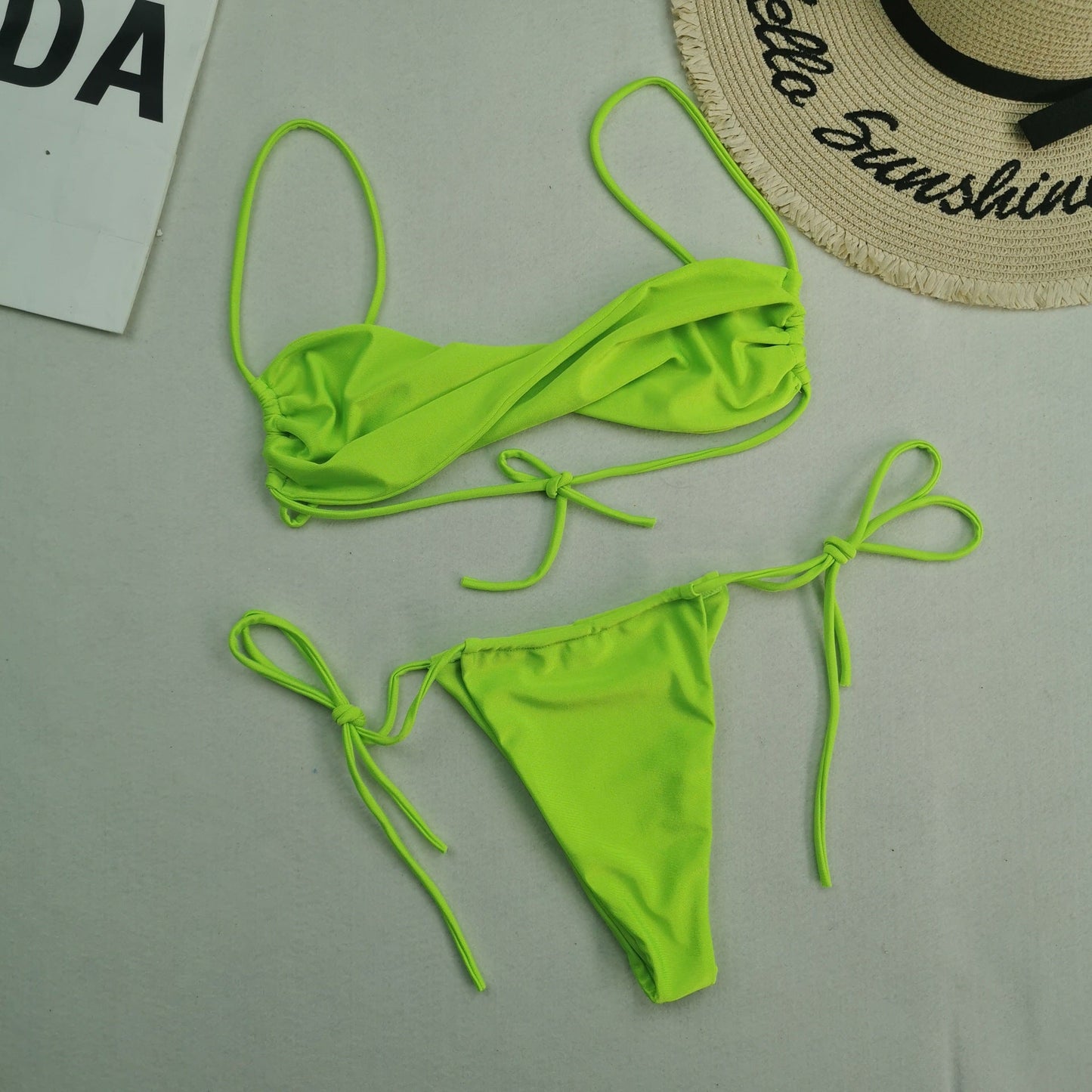 Multicolor Bikini Set