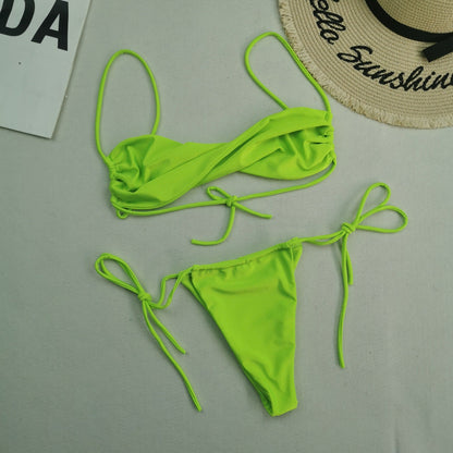 Multicolor Bikini Set