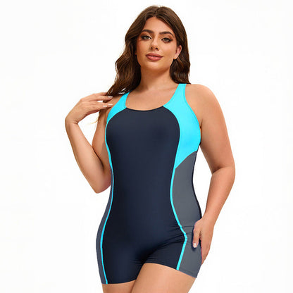Plus Size One-Piece Swimsuit