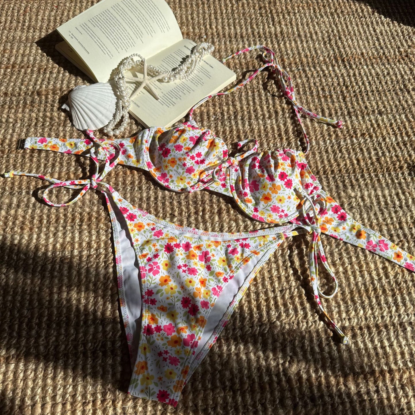 Fresh Floral Bikini Set