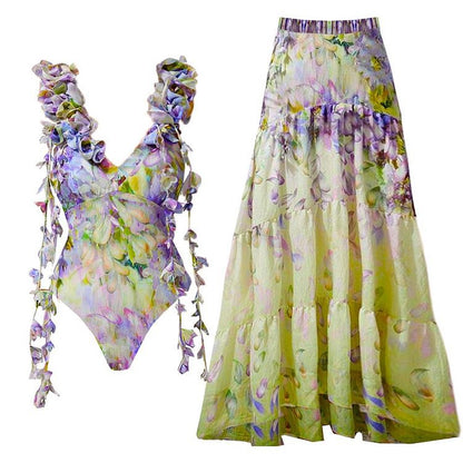 Floral One-Piece Swimsuit