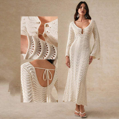 Beach Dress One-Piece Swimsuit
