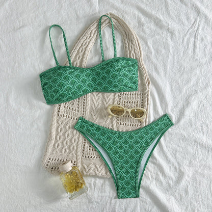 Floral Print Bikini Set
