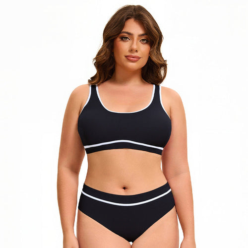 Plus Size One-Piece Swimsuit