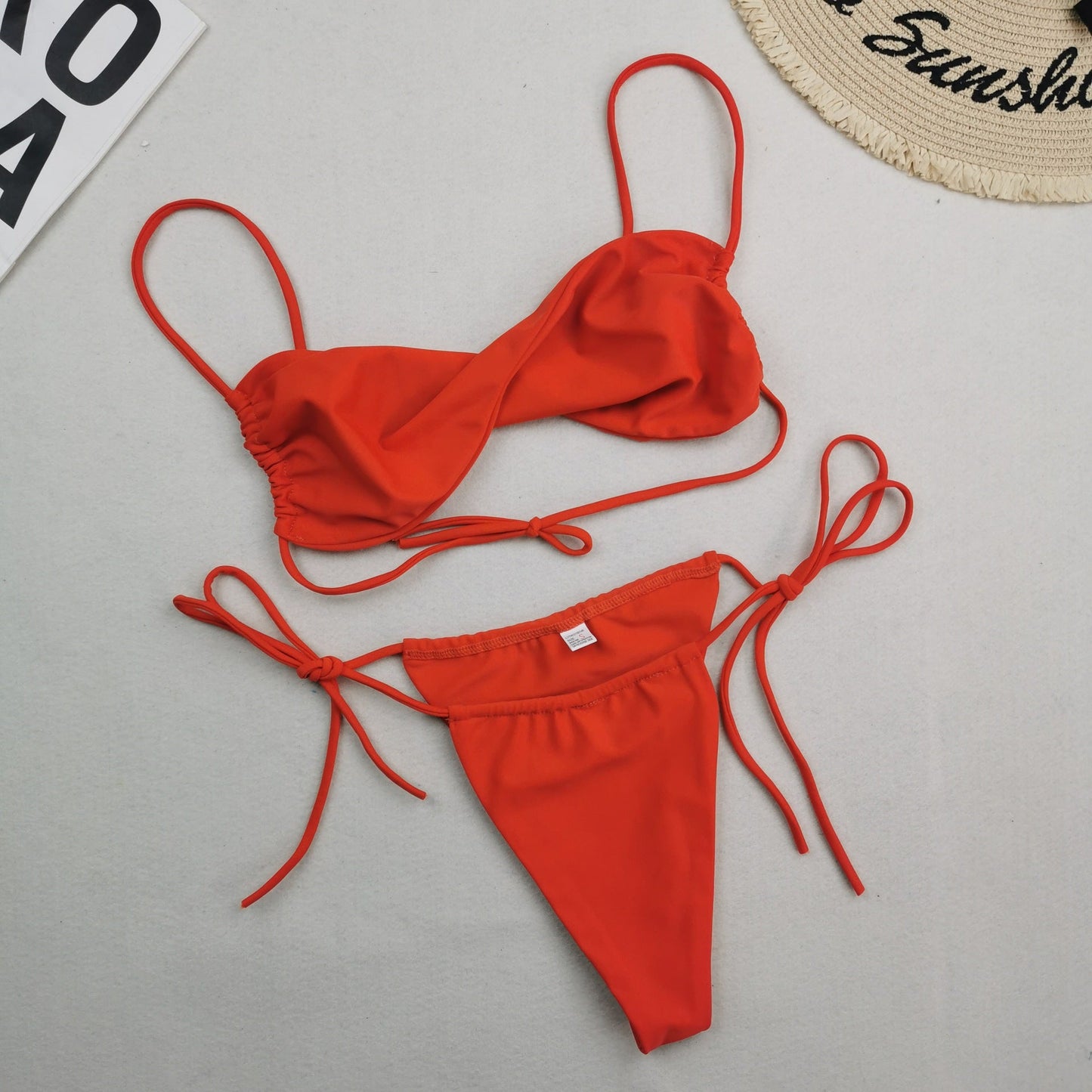 Multicolor Bikini Set