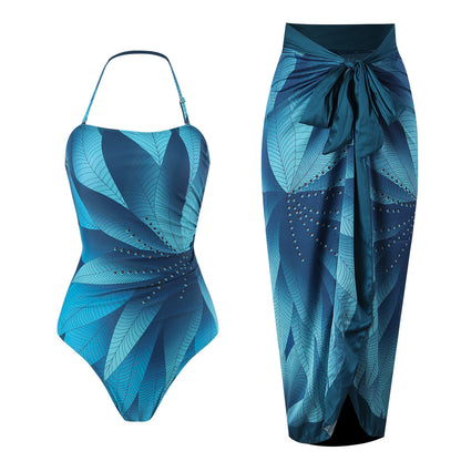 French One-Piece Swimsuit