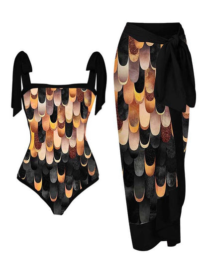 Multicolor One-Piece Swimsuit