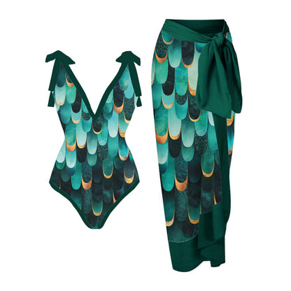 Multicolor One-Piece Swimsuit